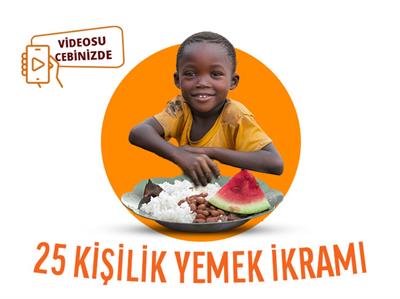 25 KİŞİLİK YEMEK İKRAMI