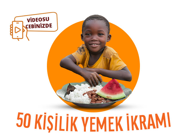 50 KİŞİLİK YEMEK İKRAMI