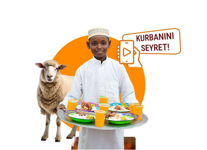 AFRİKA KOYUN KURBANI - YEMEKLİ