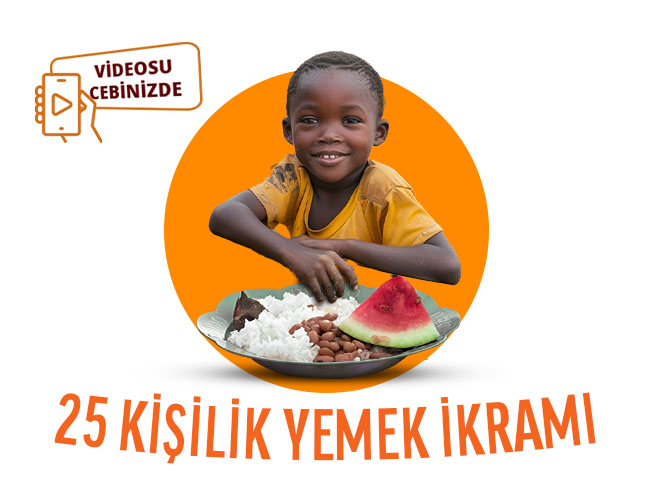 25 KİŞİLİK YEMEK İKRAMI